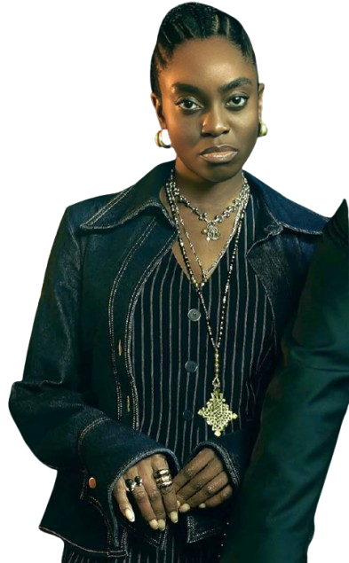 Fightland Anita Joy Uwajeh Denim Jacket - Image 3